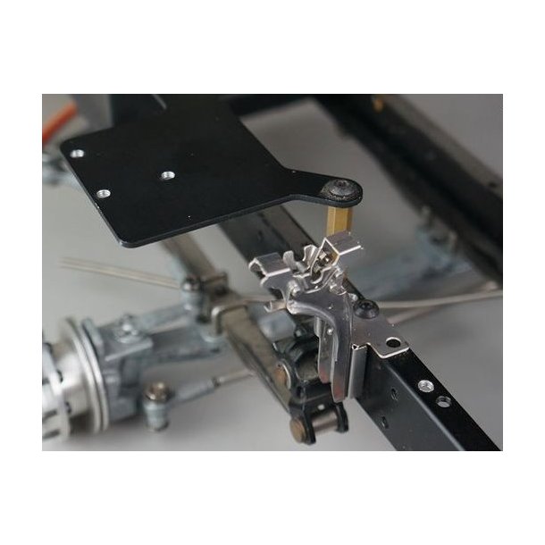 Ls til Scania-hytte, skalakorrekt, i rustfrit stl