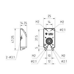 Aircondition i metal til vgmontering