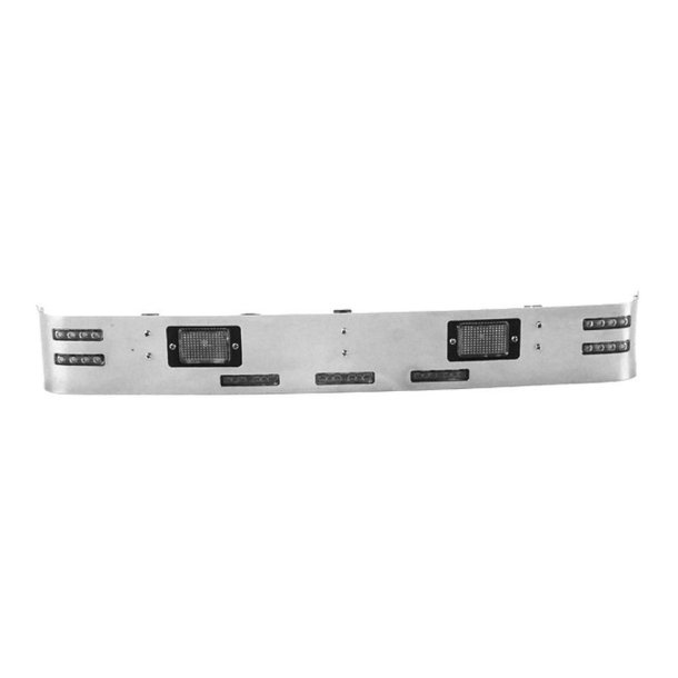 Scania solsk�rm i metal med 9 LED