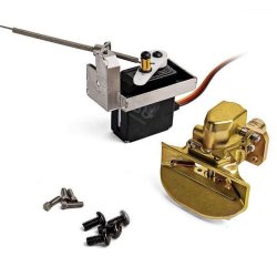 Trkkrog i messing med servoholder