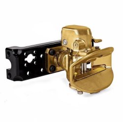 Trkkrog i messing med servoholder