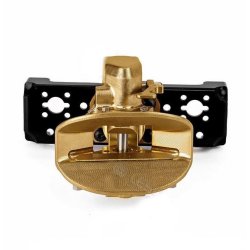 Trkkrog i messing med servoholder