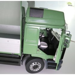 MAN F2000 2-akslet lastbil med fladt lad