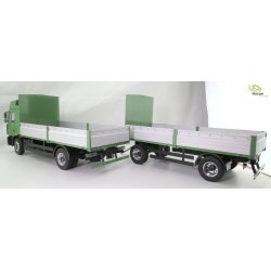 MAN F2000 2-akslet lastbil med fladt lad