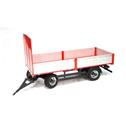 Flatbed-anhnger med 2 aksler