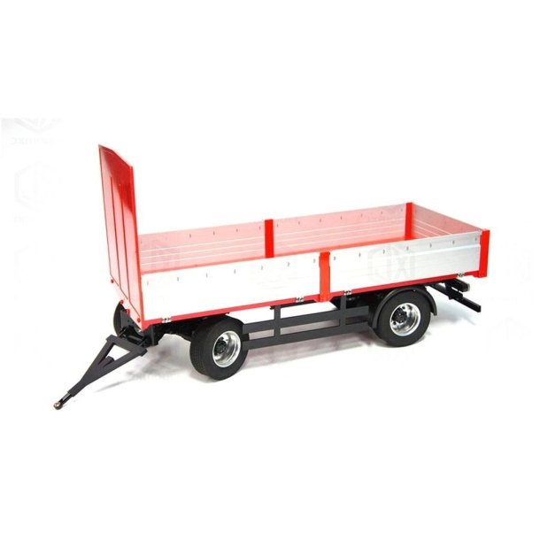 Flatbed-anhnger med 2 aksler