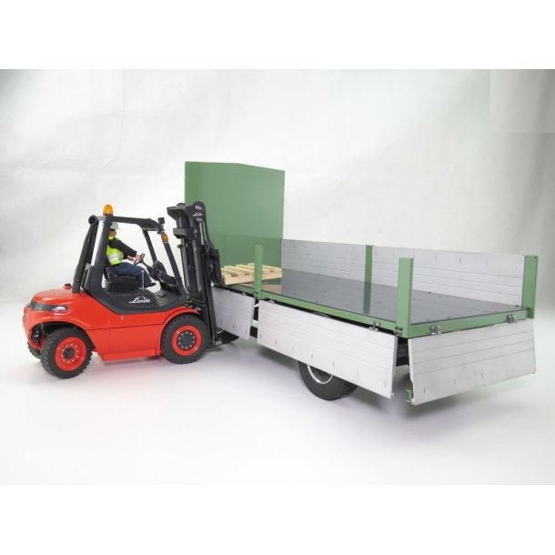 Flatbed-anhnger med 2 aksler