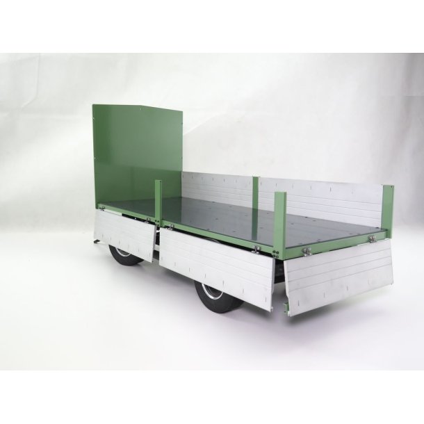 Flatbed-anhnger med 2 aksler