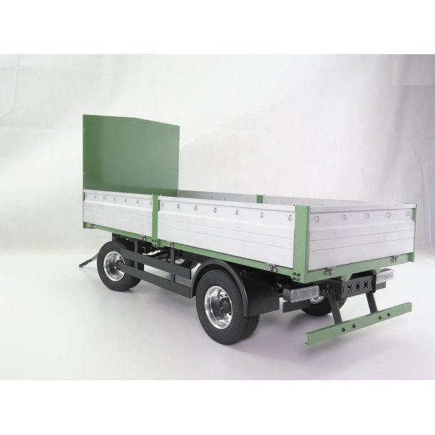 Flatbed-anhnger med 2 aksler