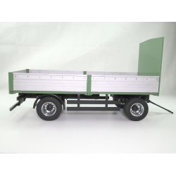 Flatbed-anhnger med 2 aksler