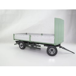 Flatbed-anhnger med 2 aksler