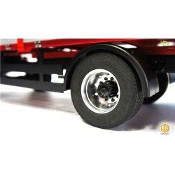 Flatbed-anhnger med 2 aksler