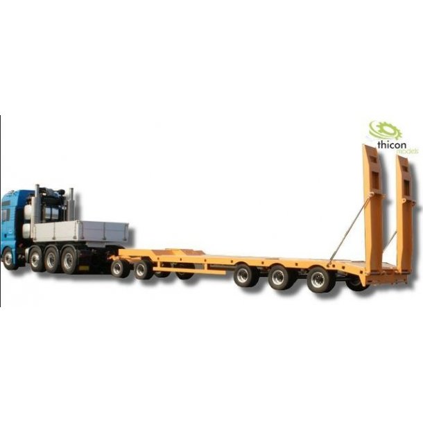 Blokvognstrailer med dolly (RTR)