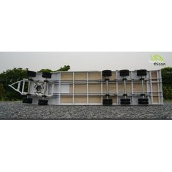 Blokvognstrailer med dolly (RTR)