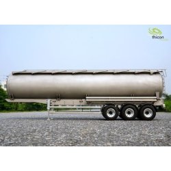 Tank-trailer 3-akslet, fabrikssamlet