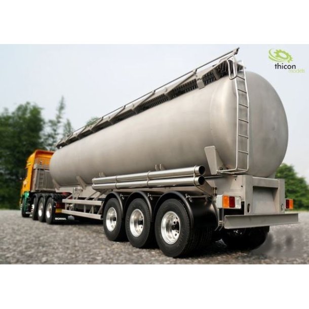 Tank-trailer 3-akslet, fabrikssamlet