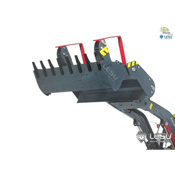 Rendegraver BL71, fabrikssamlet og malet, skala 1/14