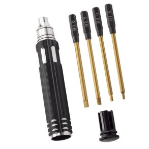 Hex-vrktj 4-i-1 titanium-coated