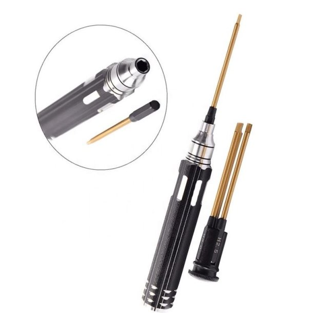 Hex-vrktj 4-i-1 titanium-coated