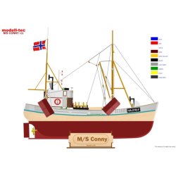 Conny - norsk rejekutter i skala 1/25