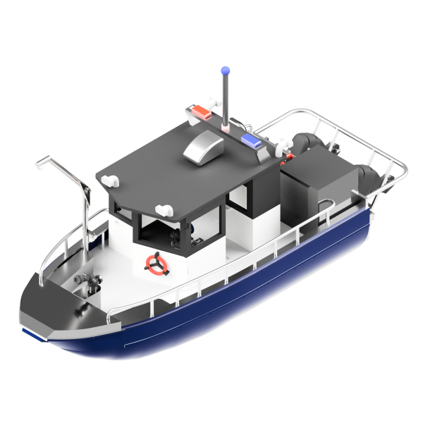 Rescue Boat, skala 1/50