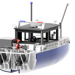 Rescue Boat, skala 1/50