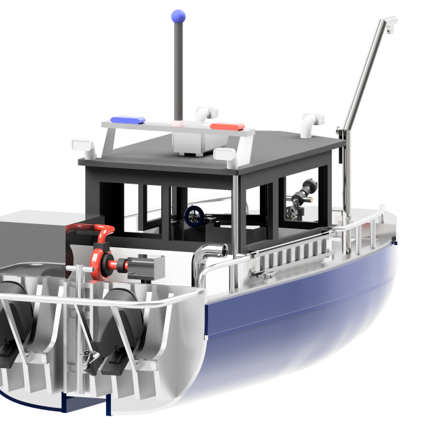 Rescue Boat, skala 1/50