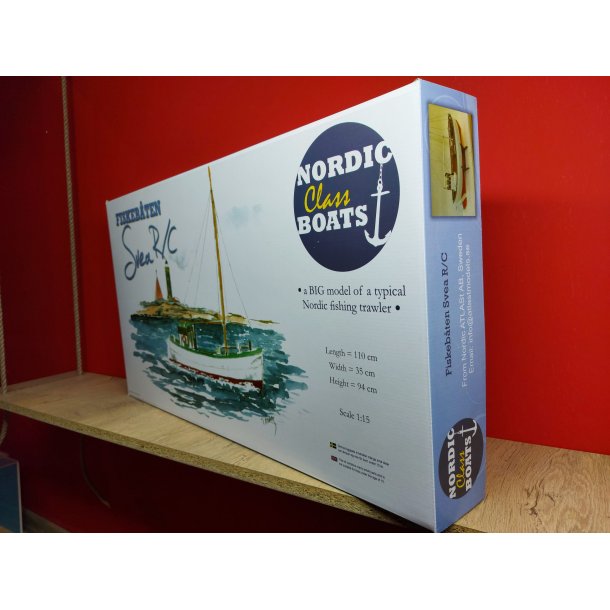 Svea fiskekutter, skala 1/15