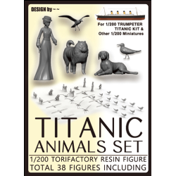 Titanic Animal Set, skala 1/200