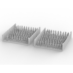 Titanic Crew and Passengers SET-3, skala 1/200