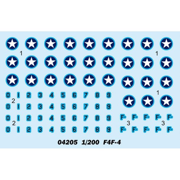 F4F-4, skala 1/200