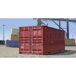20 fods container, skala 1/35