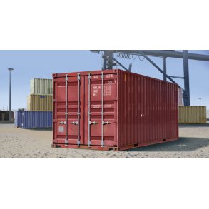20 fods container, skala 1/35