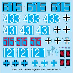 German Pzkpfw IV Ausf.J, skala 1/16