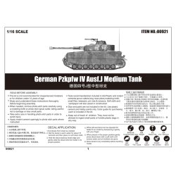 German Pzkpfw IV Ausf.J, skala 1/16