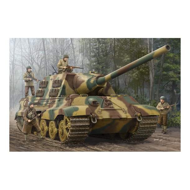 German Sd.Kfz.186 Jagdtiger, skala 1/16