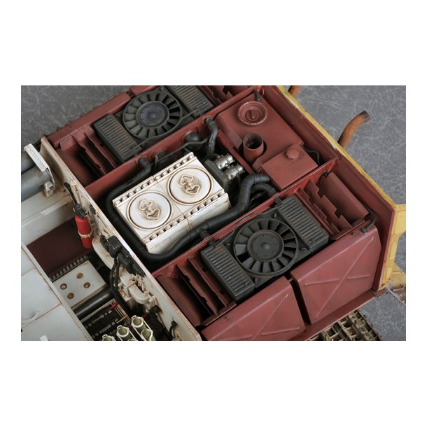 German Sd.Kfz.186 Jagdtiger, skala 1/16