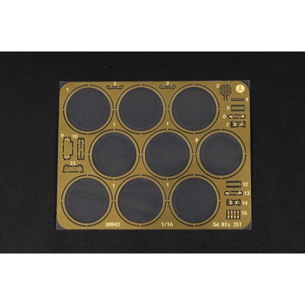 Sd.Kfz 251 D, skala 1/16