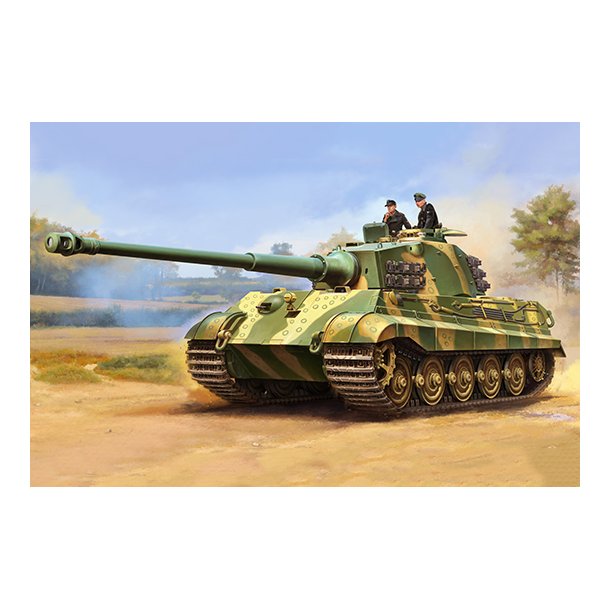 Pz.Kpfw.VI Sd.Kfz.182 Tiger II (Henschel 105mm), skala 1/16