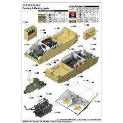 German Sd.Kfz.165 Hummel (Late Production), skala 1/16