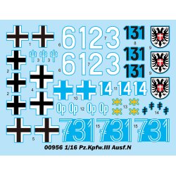 Pz.Kpfw.III Ausf.N, skala 1/16