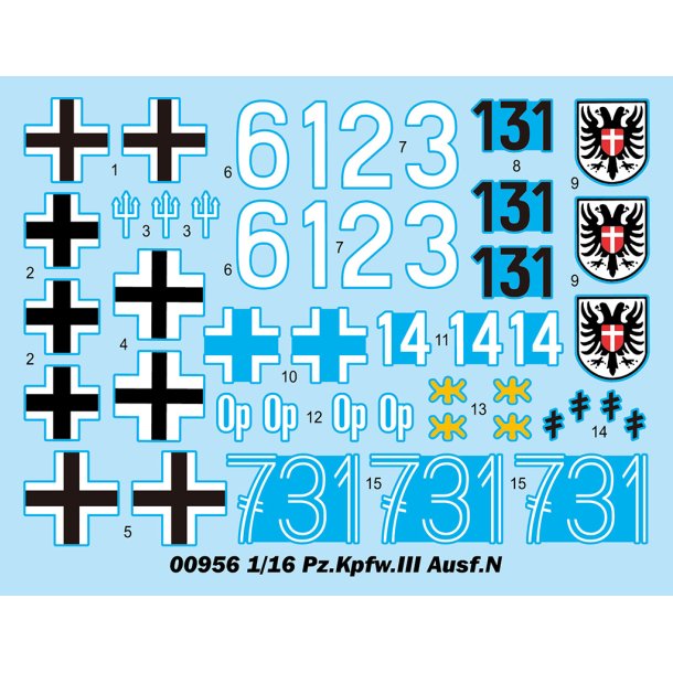 Pz.Kpfw.III Ausf.N, skala 1/16