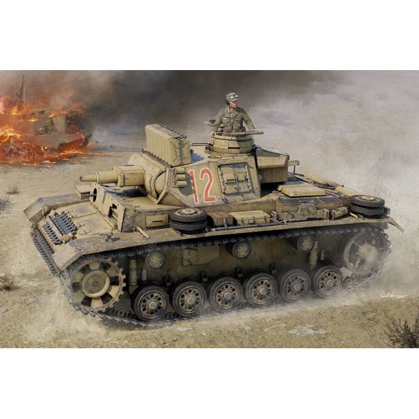 Pz.Kpfw.III Ausf.N - Tunisia, skala 1/16