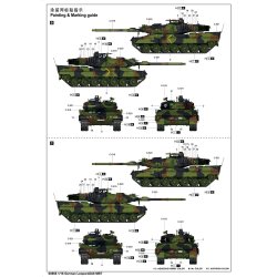 German Leopard 2A6 MBT - FULL INTERIOR, skala 1/16