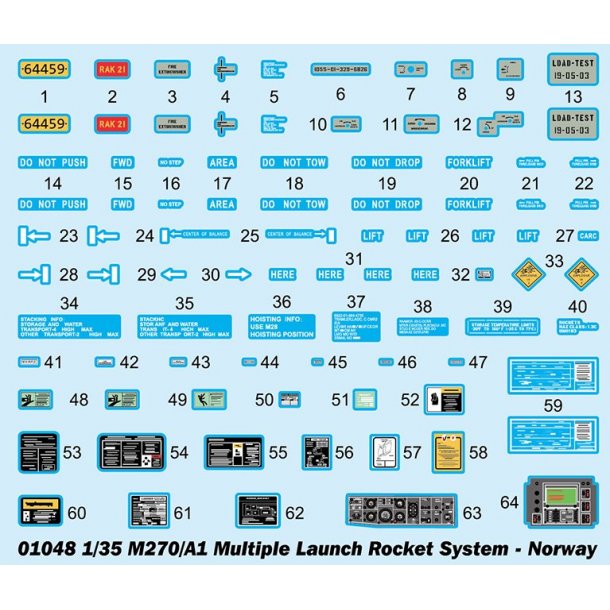 M270A1 Multiple Launch Rocket System (MLRS) - Norge