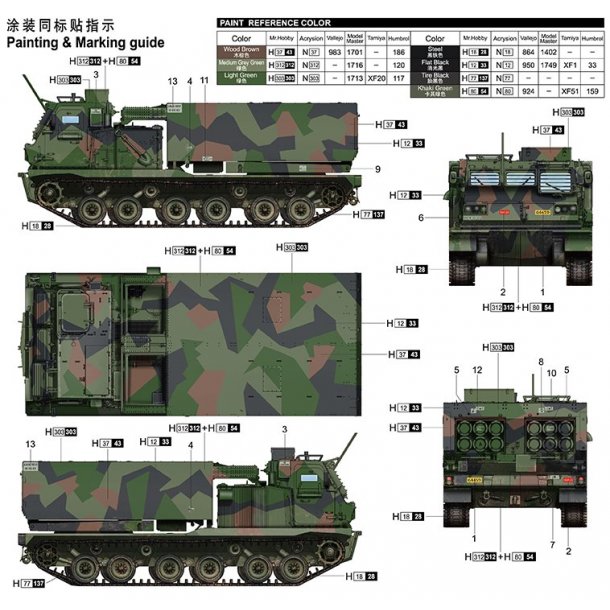 M270A1 Multiple Launch Rocket System (MLRS) - Norge
