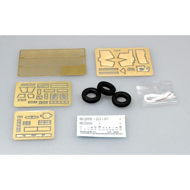 3.7cm Flak 37 auf Selbstfahrlafette (Sd.Kfz.7/2 Early Version)