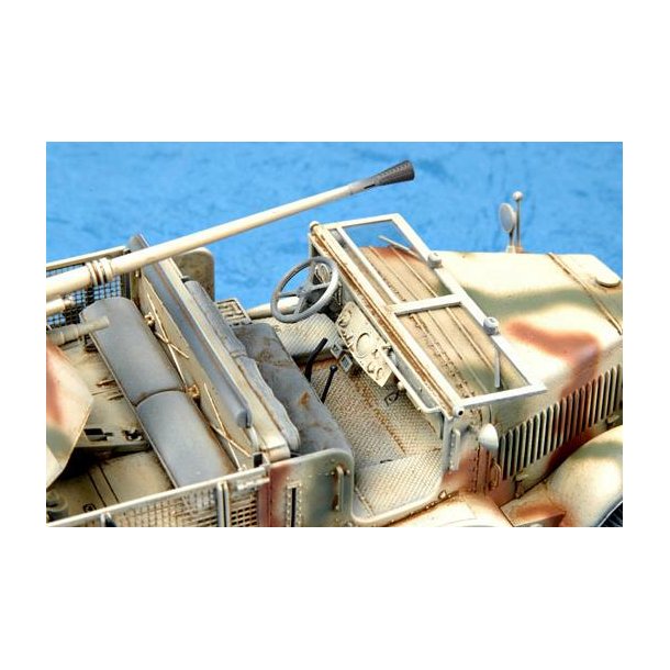 3.7cm Flak 37 auf Selbstfahrlafette (Sd.Kfz.7/2 Early Version)