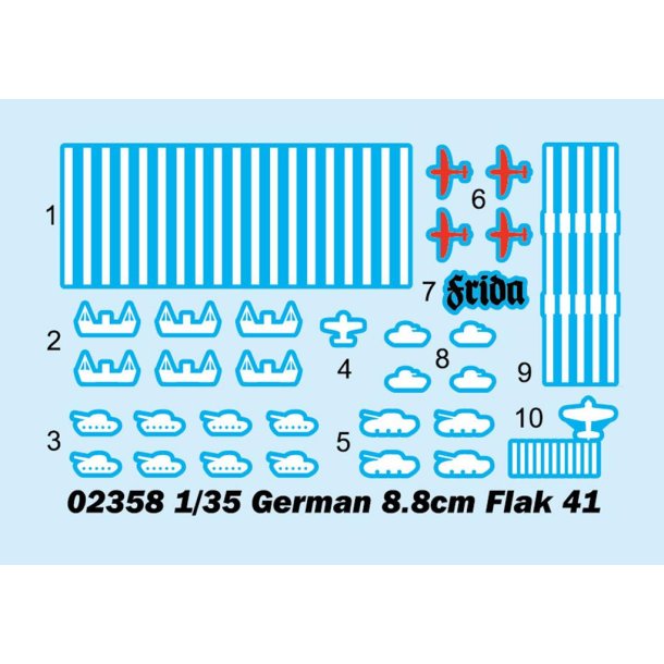 German 8.8cm Flak 41 