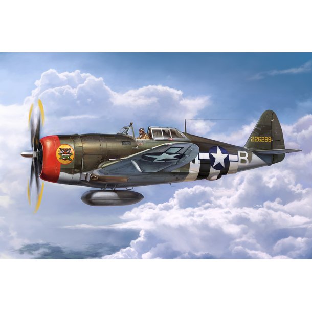 P-47D Thunderbolt Razorback, skala 1/24